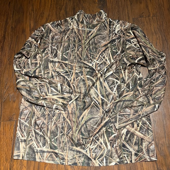 HardCore Baselayer Hunting Shirt, Mossy Oak Camo - Picture 3 of 4